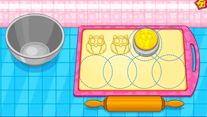 Cooking owl cookies game স্ক্রিনশট