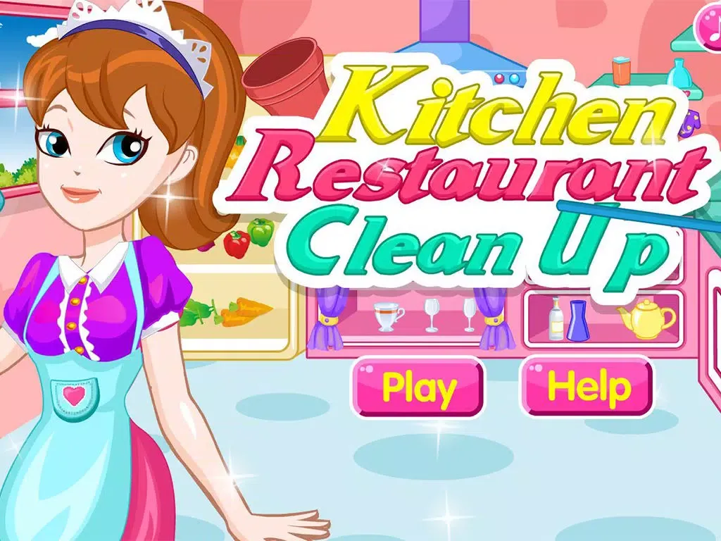 Kitchen restaurant cleanup iPad 应用截图