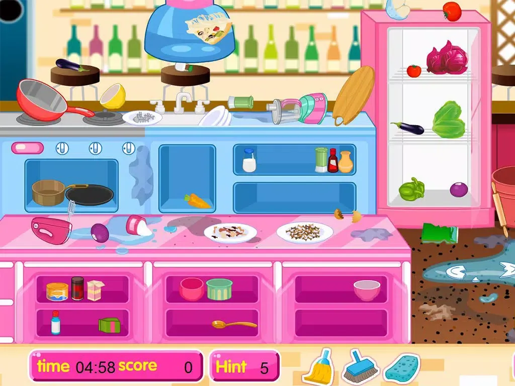 Kitchen restaurant cleanup iPad 应用截图