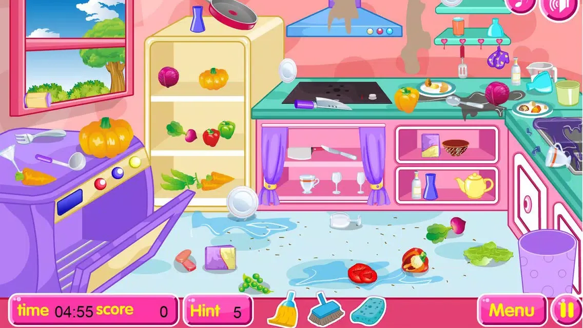 Kitchen restaurant cleanup应用截图