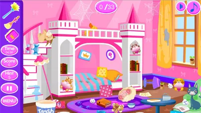 Princess room cleanup games應用截圖