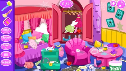 Princess room cleanup games應用截圖