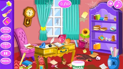Princess room cleanup games應用截圖