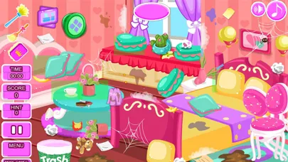 Princess room cleanup games應用截圖