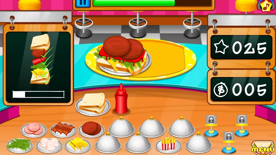 Sandwiches maker restaurant Screenshots