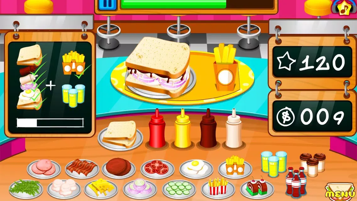 Sandwiches maker restaurant Screenshots