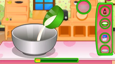 Ảnh chụp màn hình của Cooking strawberry short cake