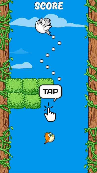 Capturas de tela do Ztap Bird