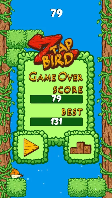 Capturas de tela do Ztap Bird