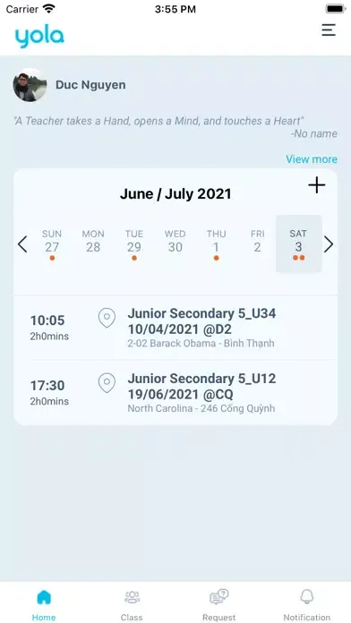 Скриншоты Yola Teacher