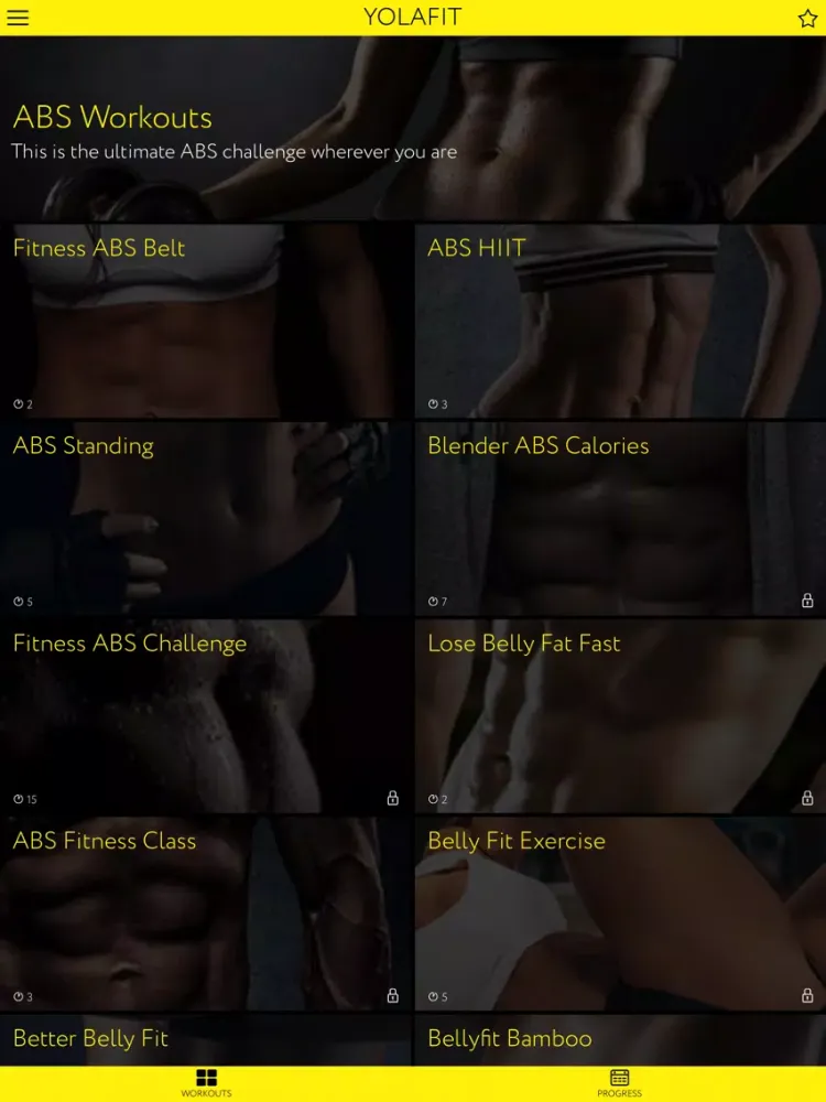 Скриншоты Abdominal Trainer Belly Workout: Six Pack ABS Plan iPad 
