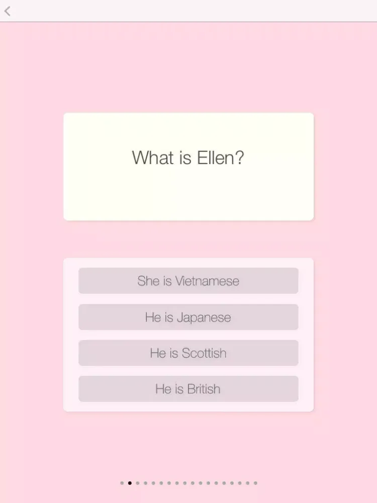 Yolaroo English Grammar and Reading iPad  Screenshots