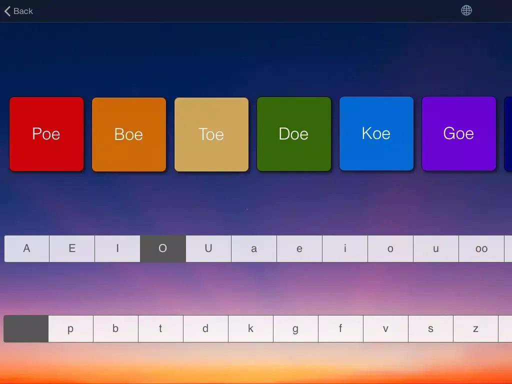 Captures d'écran de Yolaroo Phonics iPad 