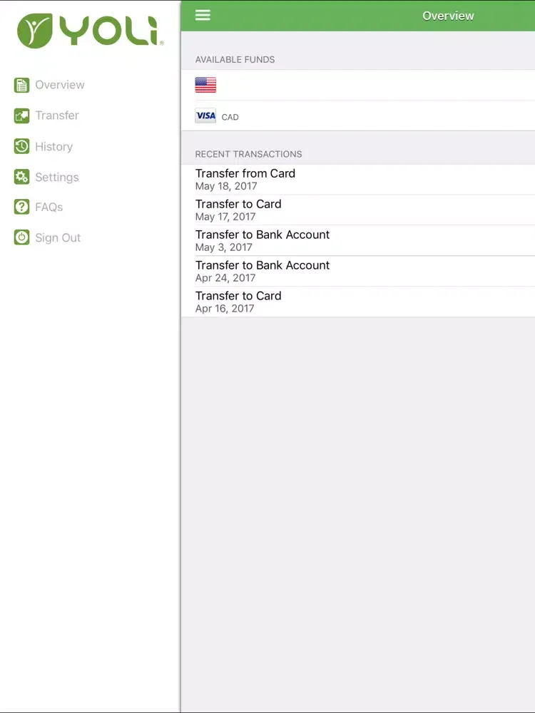 Yoli Pay iPad  سکرین شاٹس