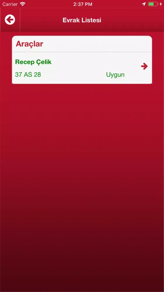 Capturas de pantalla de Yolla Sürücü