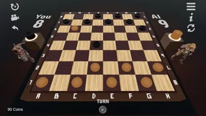 ภาพหน้าจอของ Checkers Warriors!