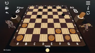 ภาพหน้าจอของ Checkers Warriors!