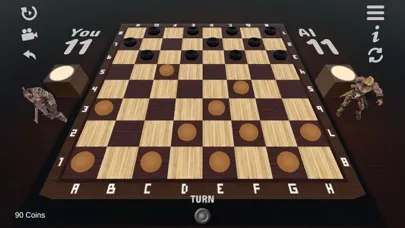 ภาพหน้าจอของ Checkers Warriors!