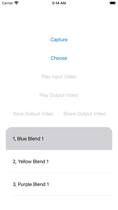 Capturas de pantalla de Effects for Videos