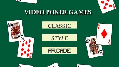 Tangkapan skrin Video Poker Go
