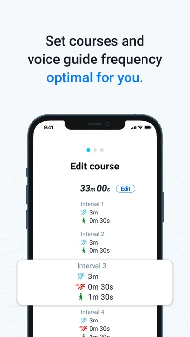 ภาพหน้าจอของ Yollo - Interval running timer