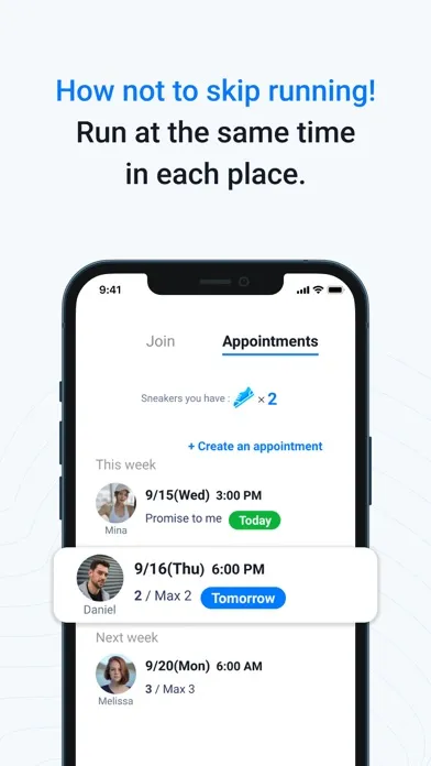 ภาพหน้าจอของ Yollo - Interval running timer