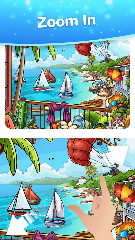 Скриншоты Find Hidden Objects - Spot It!