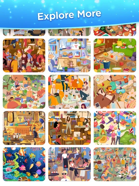 Find Hidden Objects - Spot It! iPad  স্ক্রিনশট