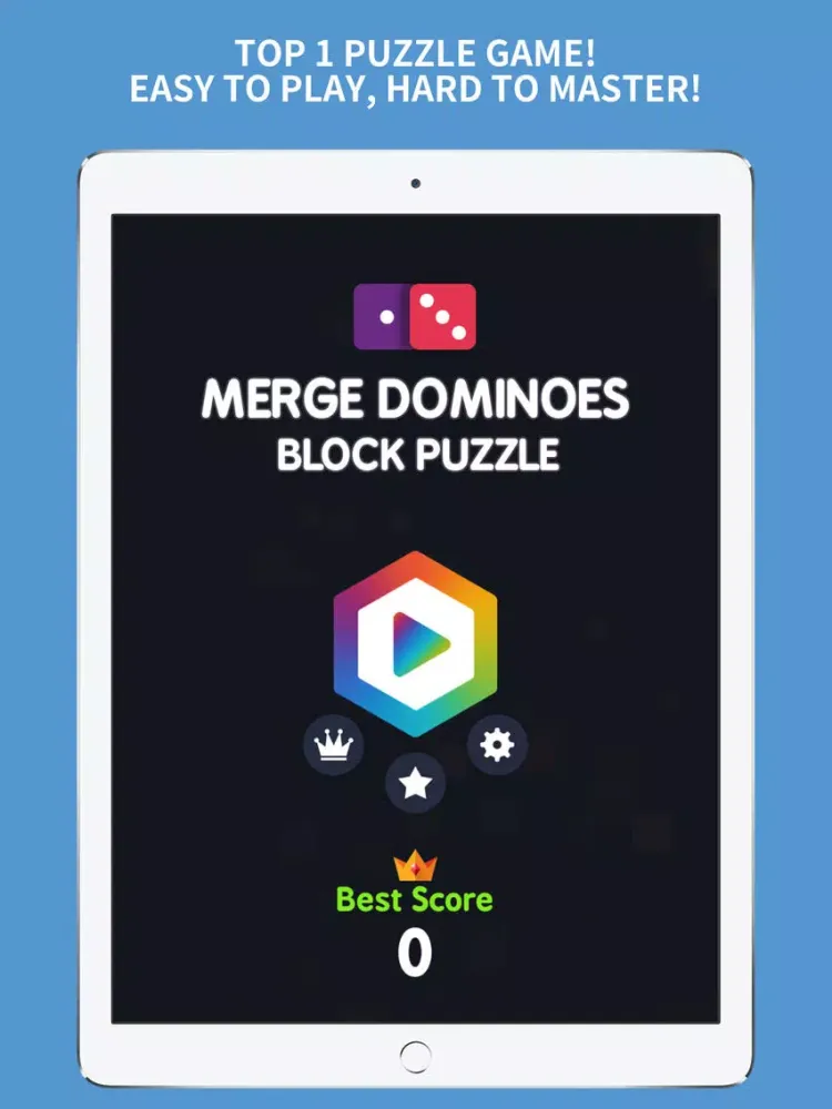 Merge Dominoes: Dice Block It iPad  स्क्रीनशॉट