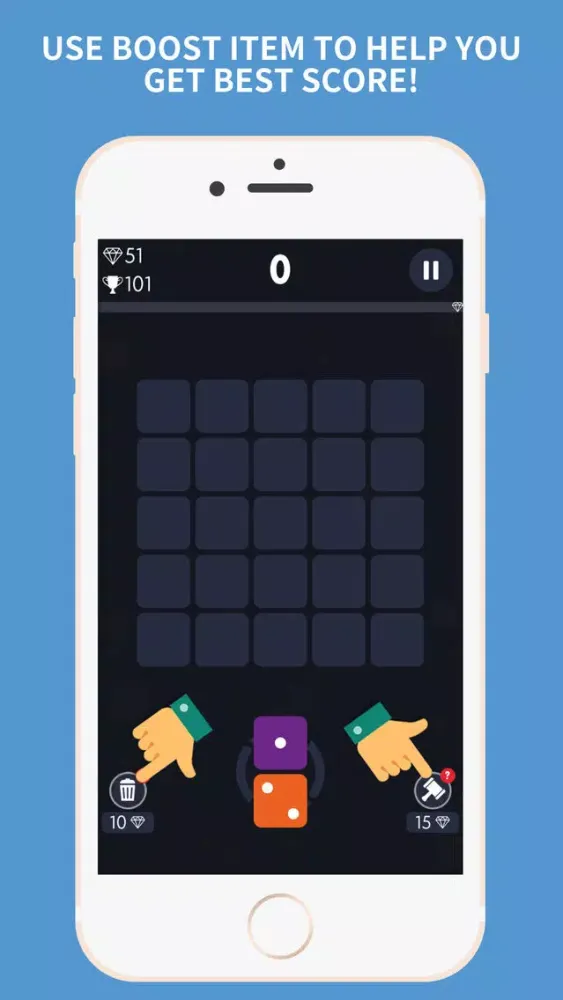 Merge Dominoes: Dice Block It स्क्रीनशॉट