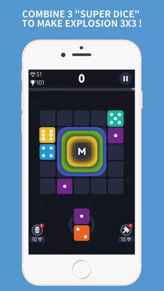 Merge Dominoes: Dice Block It स्क्रीनशॉट