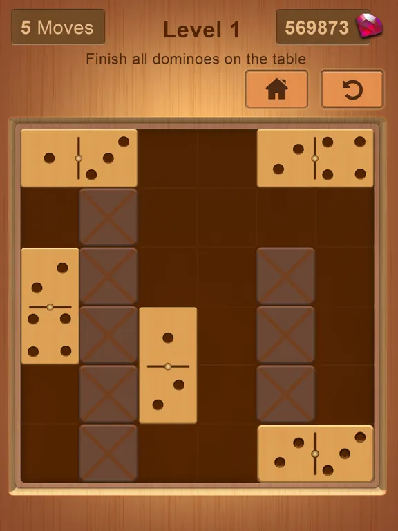 ภาพหน้าจอของ Yolo Domino: Woody Puzzle iPad 