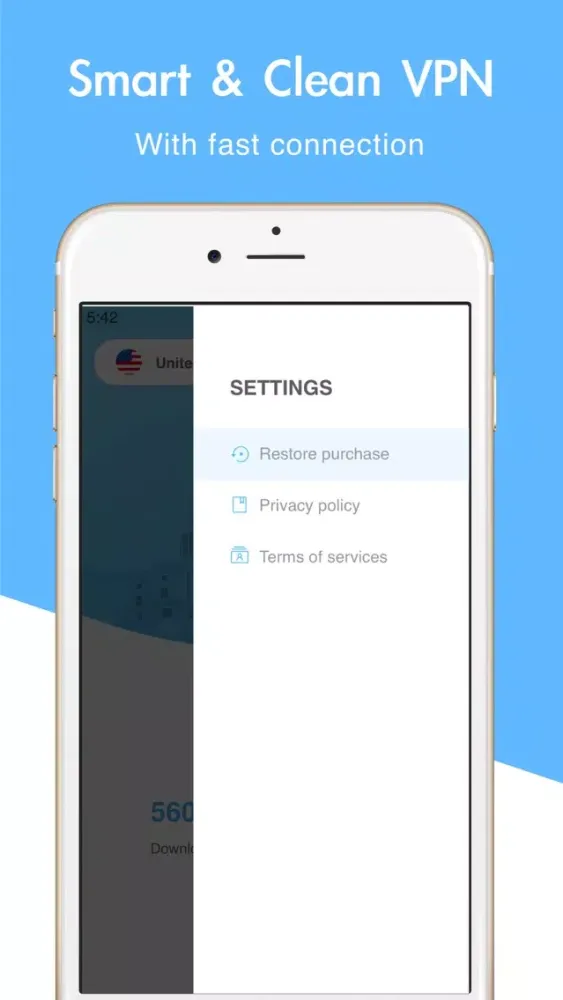 Zrzuty ekranu Secure VPN -Super Proxy Master