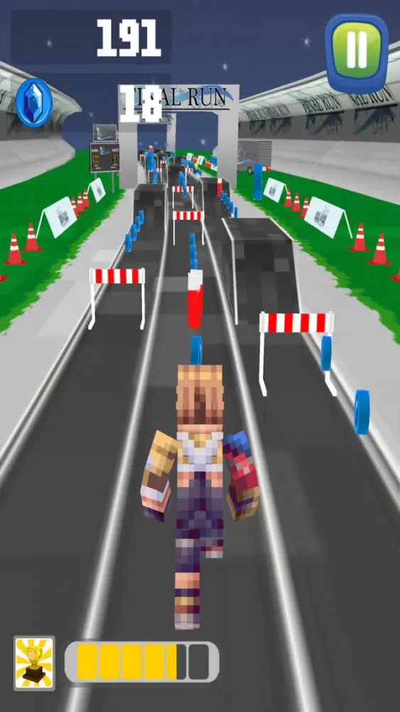Fantasy Hero Blocks Running Lite स्क्रीनशॉट