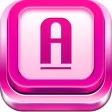 Keyboard Color in Pink Design