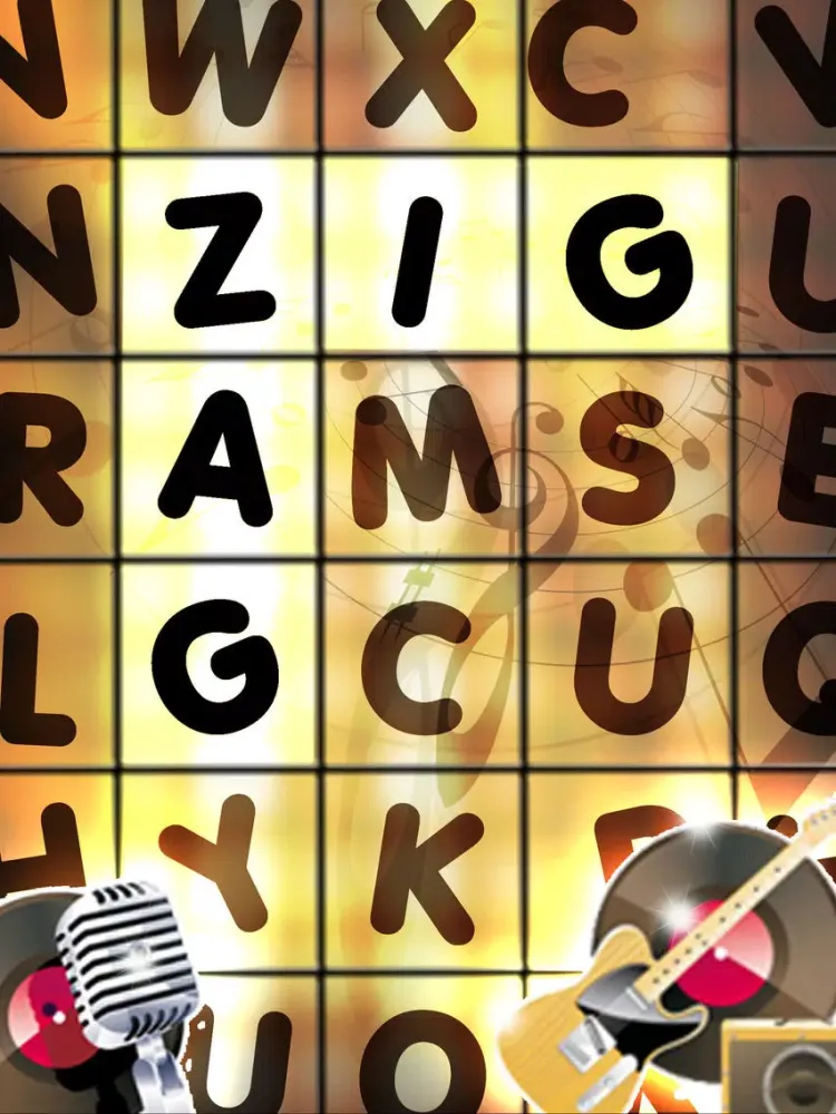 Guess the Music & Singer Word Connect Puzzle Elite iPad  Ekran Görüntüleri