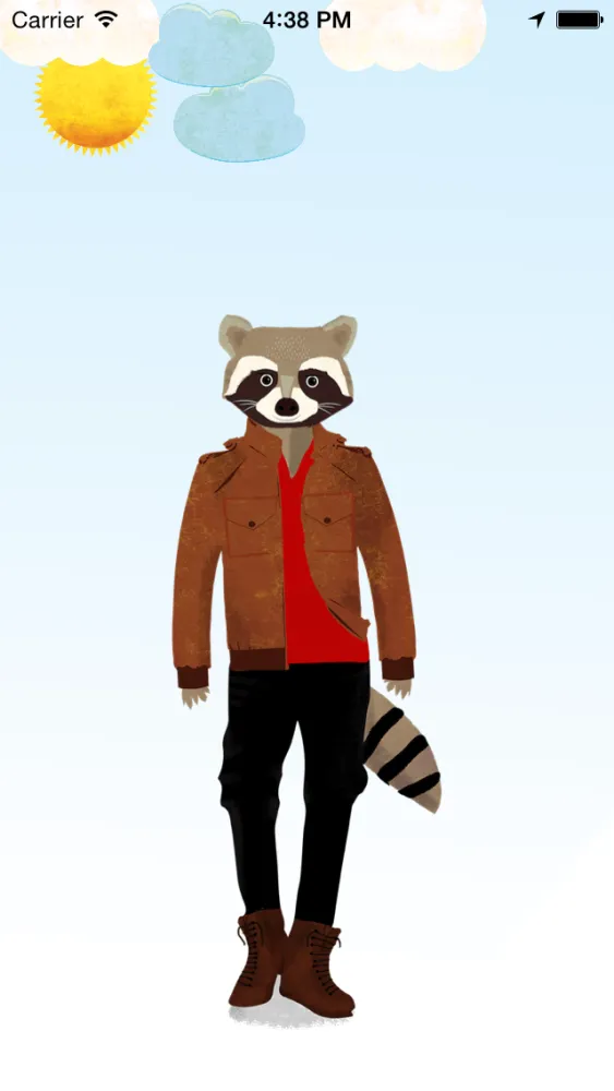تصاویر dress.app - weather forecast