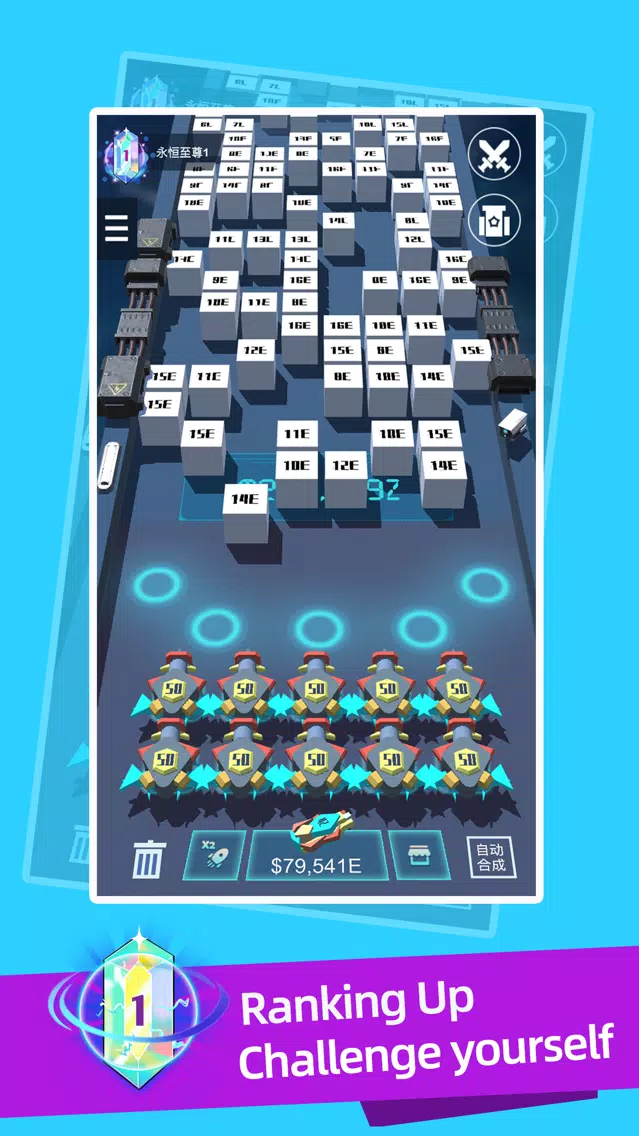Capturas de tela do Idle Fort 3D