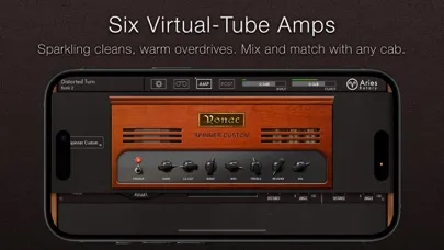 Tangkapan skrin Aries Rotary Speaker & Amp