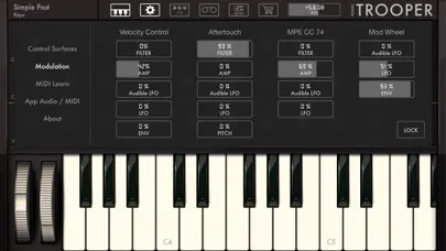TROOPER Synthesizer应用截图