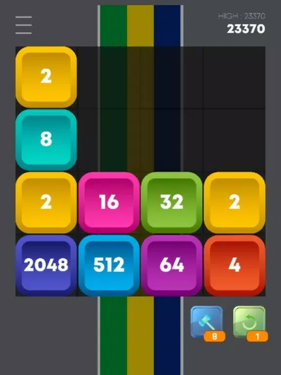 Screenshot di 2048 Friends -Enjoy your life iPad 