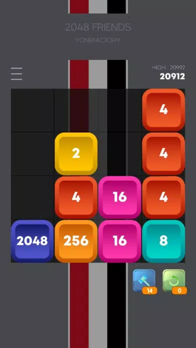 2048 Friends -Enjoy your life應用截圖