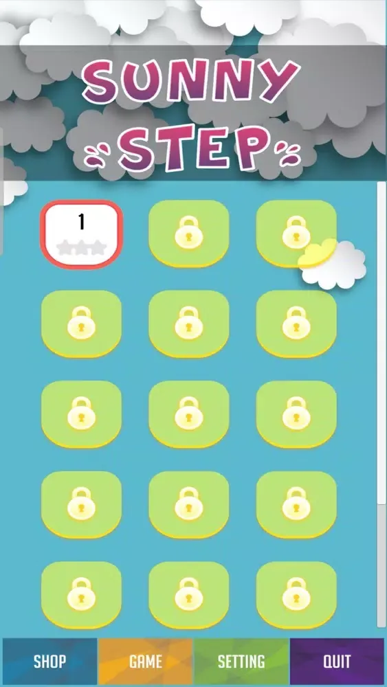 Capturas de tela do Sunny Step