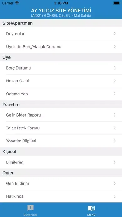 1K Bina ve Site Yönetimi应用截图