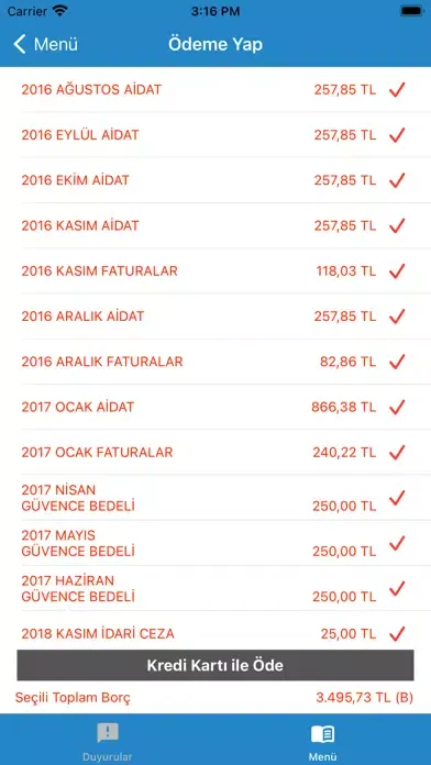 1K Bina ve Site Yönetimi应用截图