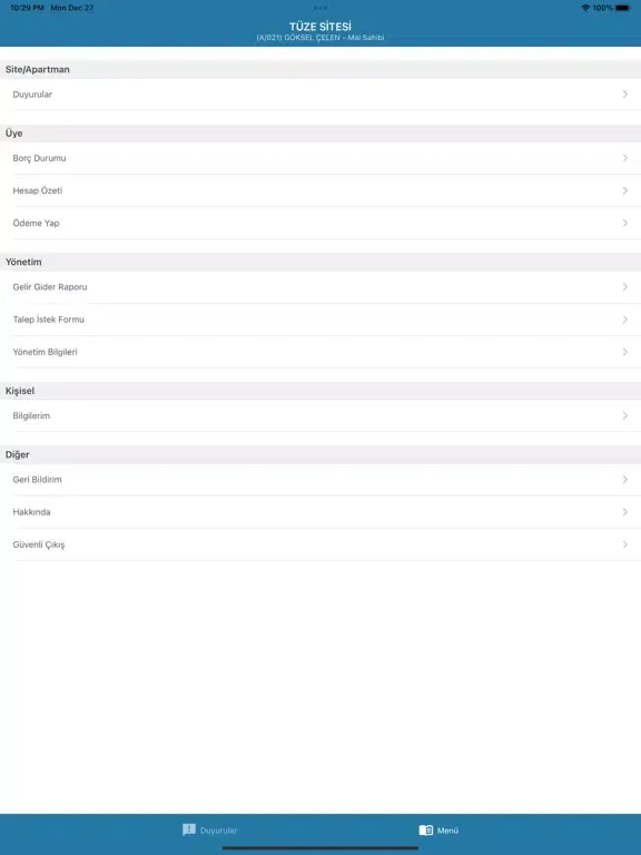Capturas de pantalla de Tüze Sitesi iPad 