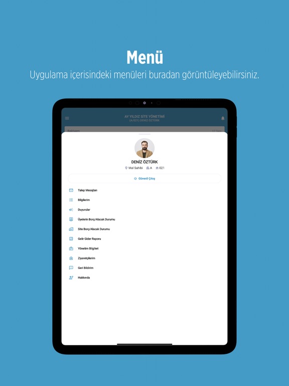 Ars Yönetim iPad  स्क्रीनशॉट