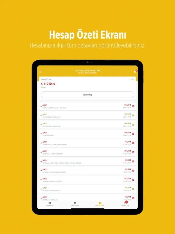 Bina Yöneticim iPad  Screenshots