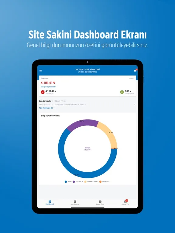 تصاویر 1K Bina ve Site Yönetimi iPad 