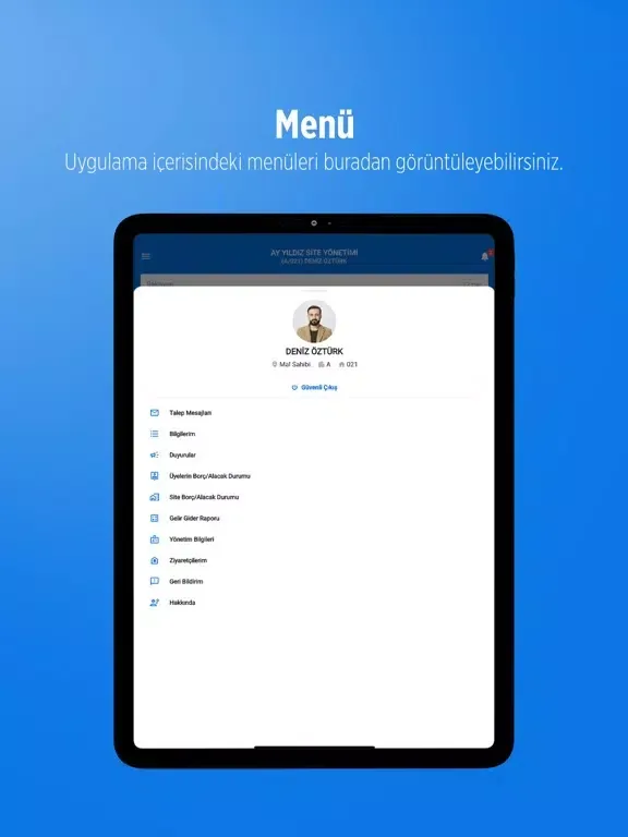 Ảnh chụp màn hình của Çözümcell iPad 
